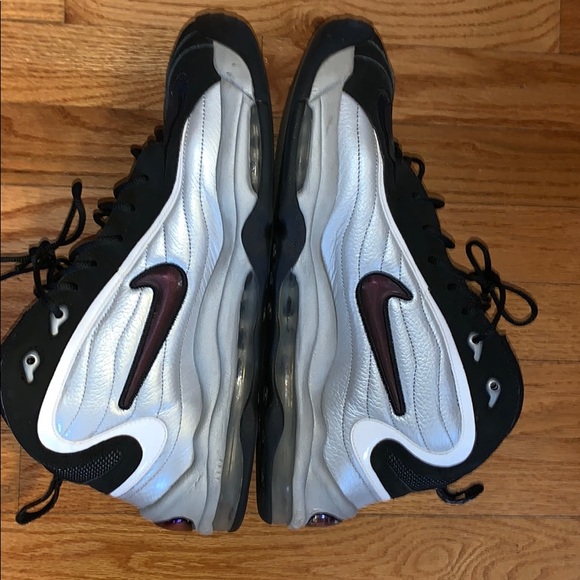 nike air total max uptempo Zwart